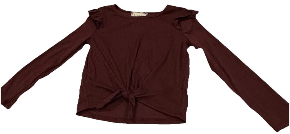 BTWEEN Kids Girls Sz 7 Shirt Long Sleeve T-Shirt Top NWT